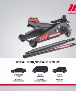 MotoMaster Standard-Duty Garage Jack, 3-Ton -Cheap MotoMaster Store motomaster 3 ton garage jack standard duty b02285dd c635 4061 86db e392d2d96df1