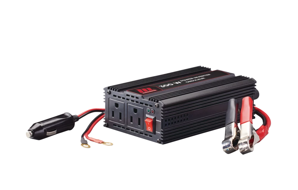 MotoMaster 300W Inverter With USB Port, Power-On Indicator 1 MotoMaster 300W Inverter With USB Port, Power-On Indicator
