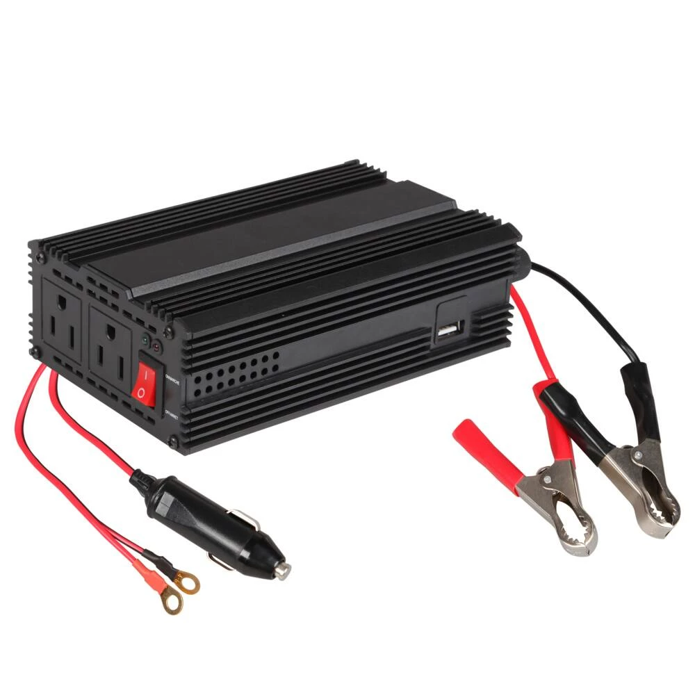 MotoMaster 300W Inverter With USB Port, Power-On Indicator 8 MotoMaster 300W Inverter With USB Port, Power-On Indicator - Image 8
