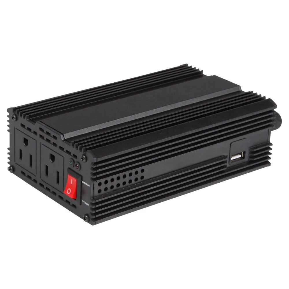 MotoMaster 300W Inverter With USB Port, Power-On Indicator 9 MotoMaster 300W Inverter With USB Port, Power-On Indicator - Image 9