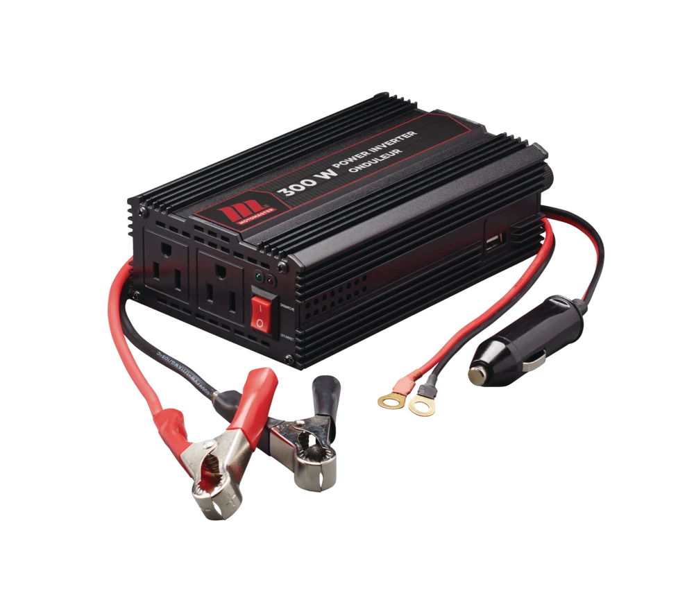 MotoMaster 300W Inverter With USB Port, Power-On Indicator 2 MotoMaster 300W Inverter With USB Port, Power-On Indicator - Image 2