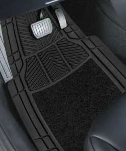 Motomaster Cushioned Rubber Mesh Mats, Black, 4-pk -Cheap MotoMaster Store motomaster 4 piece mesh mats black bd94fafa f1f1 4c60 beca ef394d67fab6