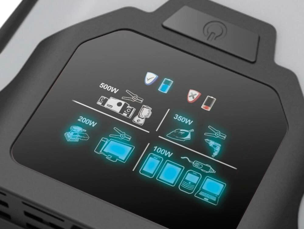 MotoMaster 500W Intelligent Inverter With USB Port, Power-On Indicator 9 MotoMaster 500W Intelligent Inverter With USB Port, Power-On Indicator - Image 9