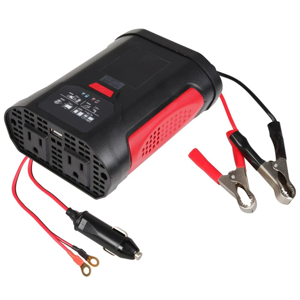 MotoMaster 500W Intelligent Inverter With USB Port, Power-On Indicator 7 MotoMaster 500W Intelligent Inverter With USB Port, Power-On Indicator - Image 7