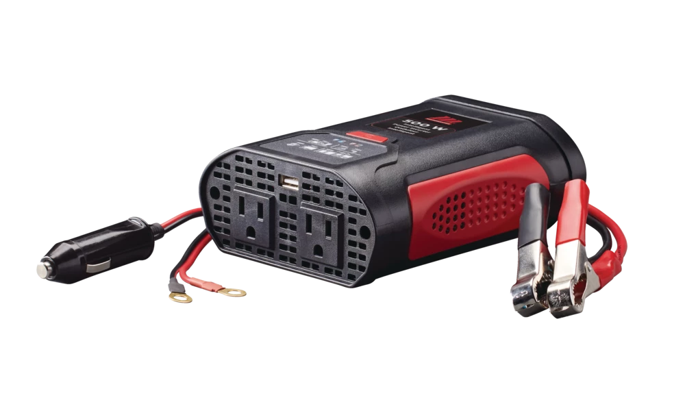 MotoMaster 500W Intelligent Inverter With USB Port, Power-On Indicator 1 MotoMaster 500W Intelligent Inverter With USB Port, Power-On Indicator