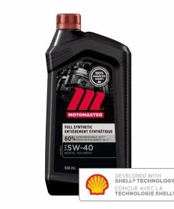 MotoMaster Full Synthetic 5W40 Synthetic Engine/Motor Oil, 946-mL