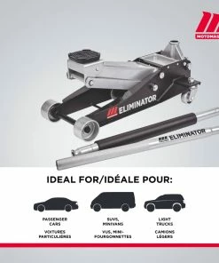 MotoMaster Eliminator Heavy-Duty Garage Jack, 3-Ton -Cheap MotoMaster Store motomaster eliminator 3 ton jack heavy duty 5694dc1b ed90 4641 be09 042b2ef46d2f