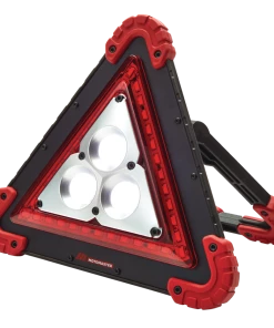 MotoMaster Emergency Triangle Light For Roadside/Warning Use