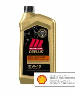 MotoMaster OEPLUS European Premium 0W40 Synthetic Engine/Motor Oil, 946-mL