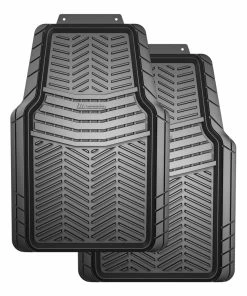 MotoMaster Extreme Heavy-Duty Rubber Floor Mats Set, Black, 2-pk -Cheap MotoMaster Store motomaster extreme floor mats 2 piece black f70051f0 7390 4da9 bd05 dee899088c37