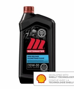 MotoMaster High Mileage 10W30 Conventional Engine/Motor Oil, 946-mL