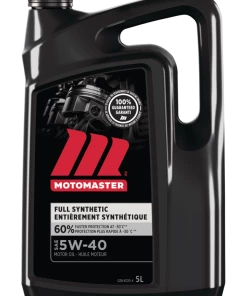 MotoMaster 5W40 Synthetic Engine/Motor Oil, 5-L