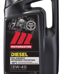 MotoMaster 5W40 Synthetic Diesel Engine/Motor Oil, 5-L