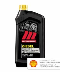 MotoMaster 5W40 Synthetic Diesel Engine/Motor Oil, 946-mL