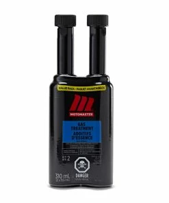 MotoMaster Gas Treatment Fuel Additive Plus Cleaner, 2-pK, 155-mL