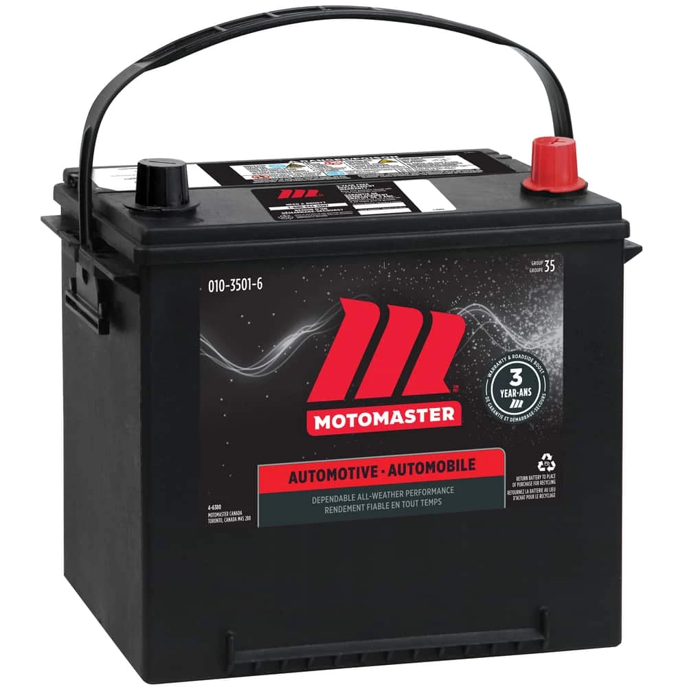 MOTOMASTER Group Size 35 Battery, 550 CCA 1 MOTOMASTER Group Size 35 Battery, 550 CCA