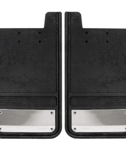 MotoMaster Universal Heavy Duty Mud Guards, Chrome Plate, Rear