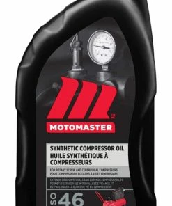 MotoMaster Synthetic Compressor Oil For Rotary And Centrifugal Compressors ISO 46, 946-mL