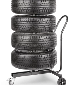MotoMaster Mobile Tire Stand, 220-lb