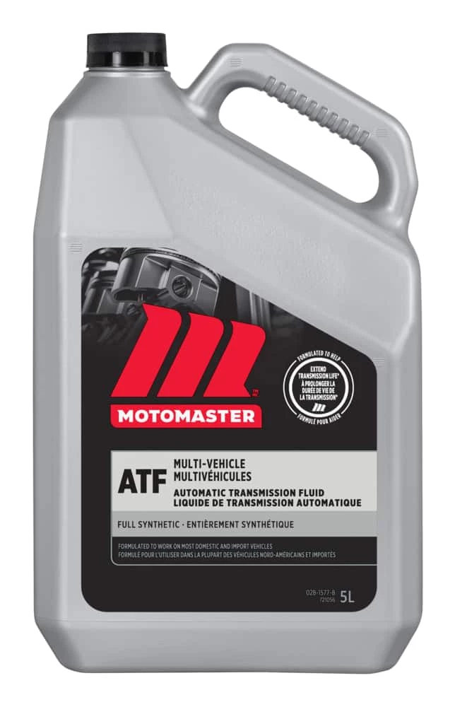 MotoMaster Full Synthetic Multi-Vehicle Automatic Transmission Fluid/ATF, 5-L 2 MotoMaster Full Synthetic Multi-Vehicle Automatic Transmission Fluid/ATF, 5-L - Image 2