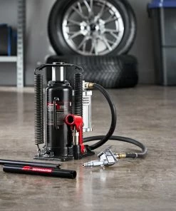 MotoMaster 12-Ton Pneumatic/Hydraulic Bottle Jack -Cheap MotoMaster Store motomaster pneumatic hydraulic bottle jack 12 ton 82d50f25 f972 4365 915a f7516bacf72e