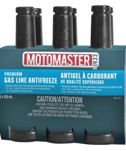 MotoMaster Premium Gas Line Antifreeze, 6-pk, 150-mL