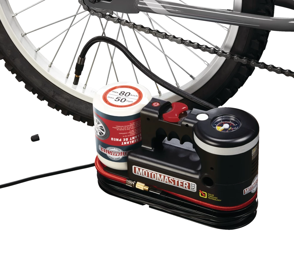 MotoMaster Pro+ Inflator & Tire Repair Kit 6 MotoMaster Pro+ Inflator & Tire Repair Kit - Image 6
