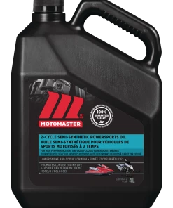 MotoMaster 2-Stoke Semi-Synthetic Powersports Oil, 4-L