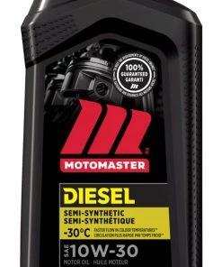 MotoMaster 10W30 Synthetic-Blend Diesel Engine/Motor Oil, Assorted Size