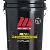 MotoMaster 15W40 Synthetic-Blend Diesel Engine/Motor Oil, Assorted Size