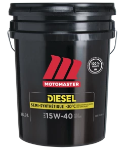 MotoMaster 15W40 Synthetic-Blend Diesel Engine/Motor Oil, Assorted Size