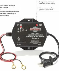 MotoMaster Simple Series Onboard Smart Battery Charger/Maintainer, Fully Automatic, 1.5-Amp, 6V/12V -Cheap MotoMaster Store motomaster simple series 1 5a onboard battery charger ff5d1015 7993 4ea2 95a9 af82c7291fc0