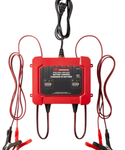 MotoMaster Simple Series 2-Bank Smart Battery Charger/Maintainer, 2x2-Amp, 12V