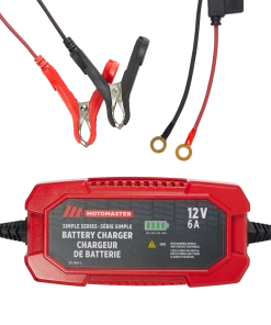 MotoMaster Simple Series Smart Battery Charger/Maintainer, Fully Automatic, 6-Amp, 12V -Cheap MotoMaster Store motomaster simple series 6a battery charger 78f42aa5 f421 48e5 a12d ac08079f518f