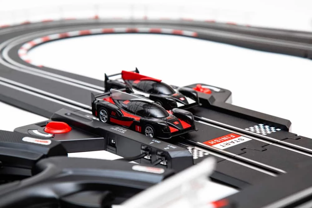 MotoMaster Slot Car & Racetrack Toy Set With Electric Powered Hand Controllers, Ages 8+ 6 MotoMaster Slot Car & Racetrack Toy Set With Electric Powered Hand Controllers, Ages 8+ - Image 6