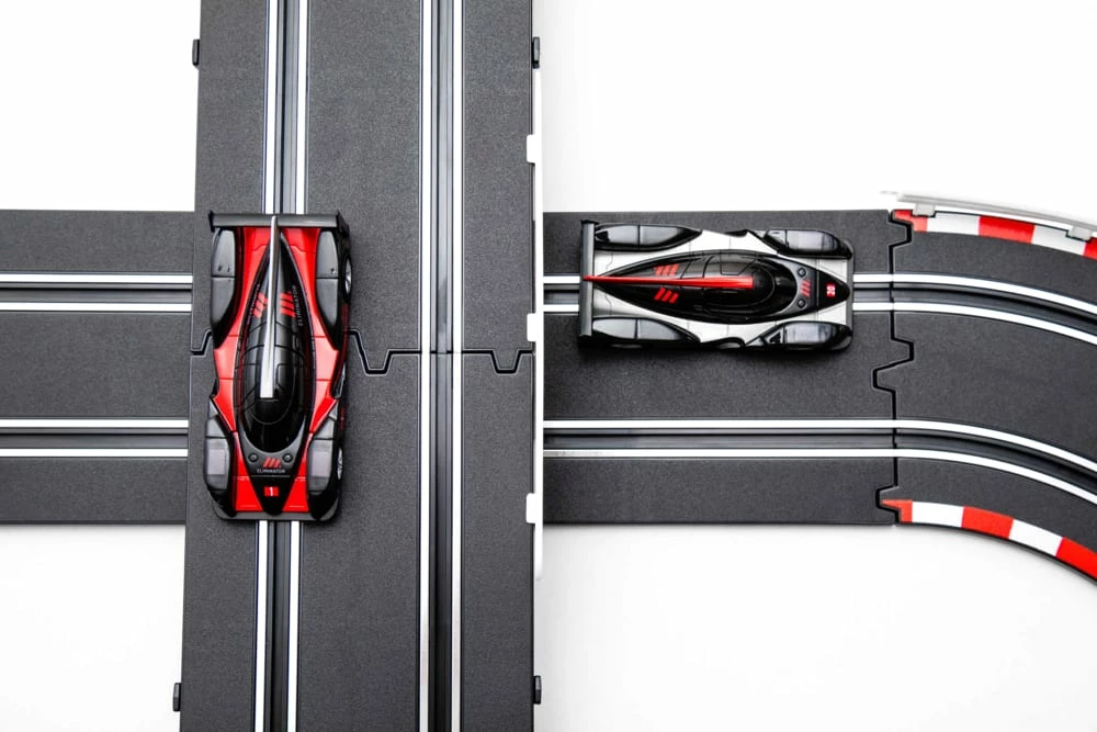 MotoMaster Slot Car & Racetrack Toy Set With Electric Powered Hand Controllers, Ages 8+ 4 MotoMaster Slot Car & Racetrack Toy Set With Electric Powered Hand Controllers, Ages 8+ - Image 4