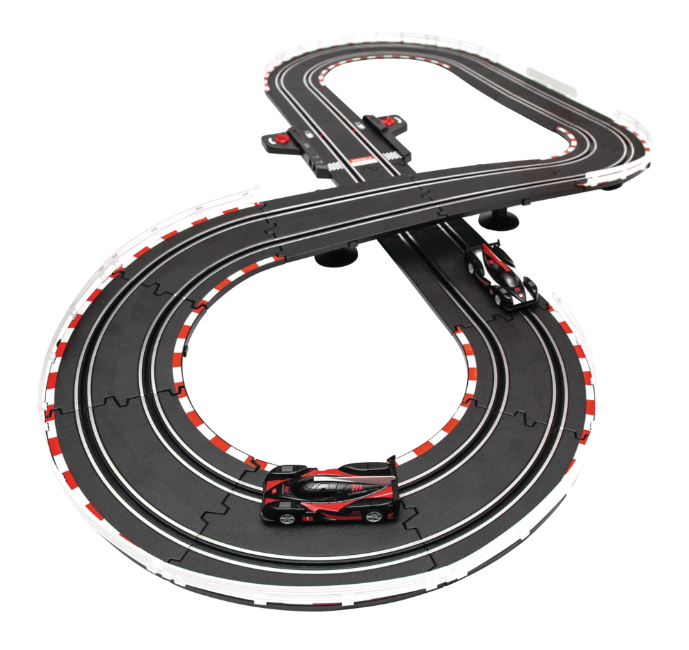 MotoMaster Slot Car & Racetrack Toy Set With Electric Powered Hand Controllers, Ages 8+ 3 MotoMaster Slot Car & Racetrack Toy Set With Electric Powered Hand Controllers, Ages 8+ - Image 3