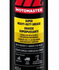 MotoMaster Super Heavy Duty Grease With 3% Moly Grade 2, 400-g