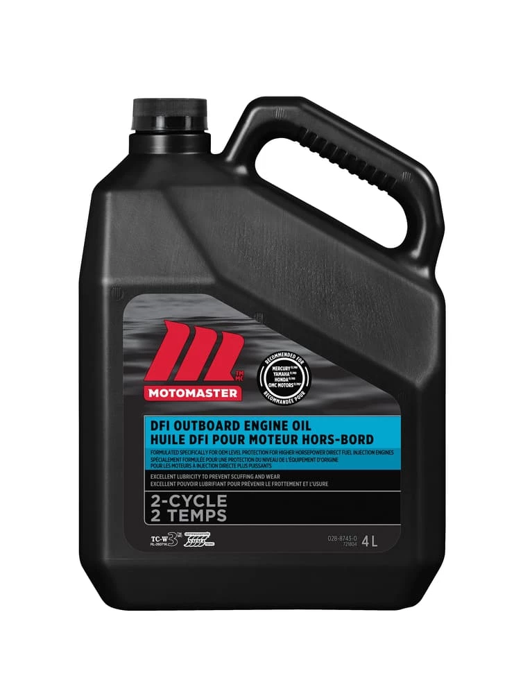 MotoMaster 2-Stroke DFI Outboard Engine Oil, 4-L 1 MotoMaster 2-Stroke DFI Outboard Engine Oil, 4-L