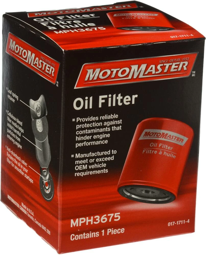 MotoMaster MPH3675 Oil Filter 3 MotoMaster MPH3675 Oil Filter - Image 3