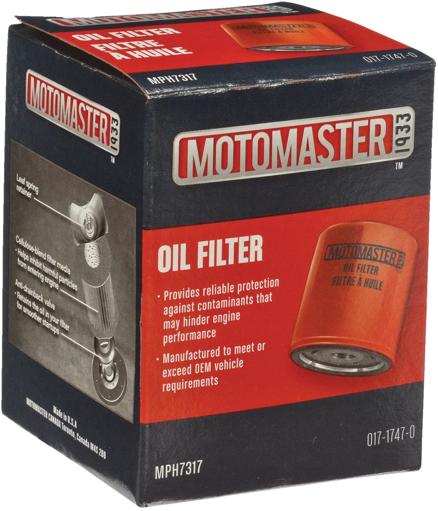 MotoMaster MPH7317 Oil Filter 2 MotoMaster MPH7317 Oil Filter - Image 2