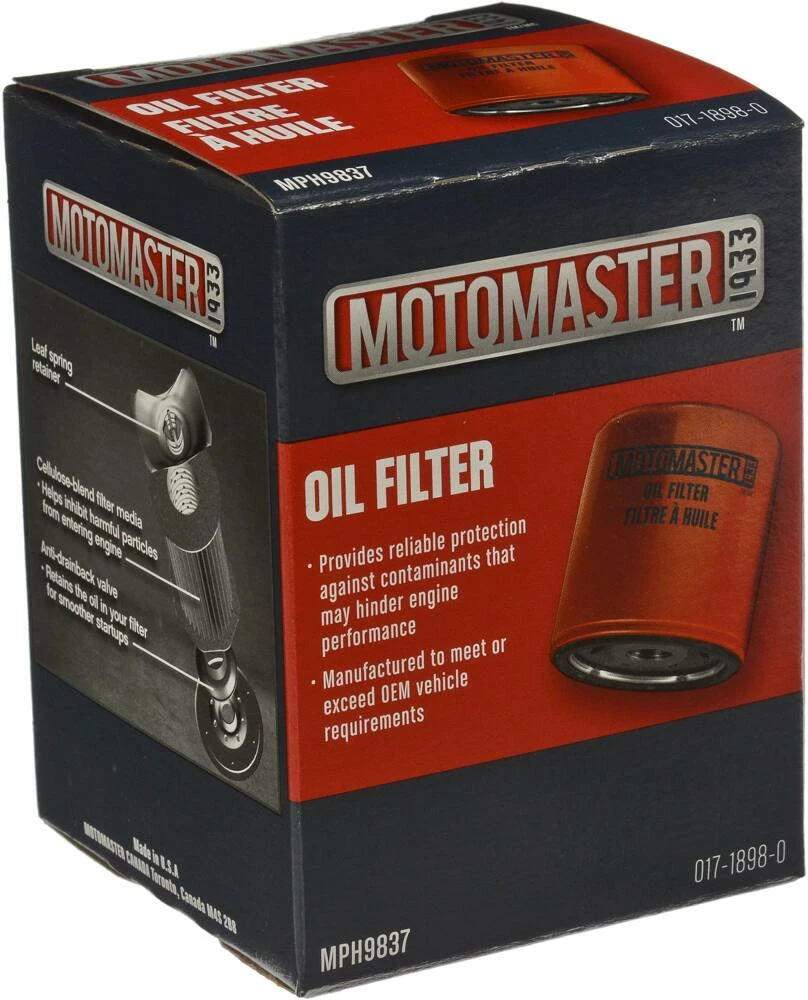 MotoMaster MPH9837 Oil Filter 2 MotoMaster MPH9837 Oil Filter - Image 2