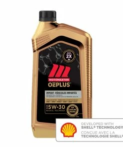 MotoMaster OEPLUS Import Premium 5W30 Synthetic Engine/Motor Oil, 946-mL