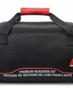 MotoMaster Premium Auto Safety Kit With Booster Cables, Air Compressor And Tow Strap