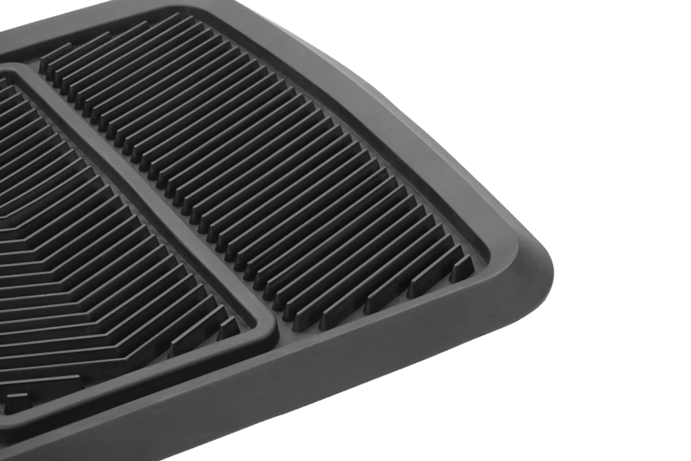 MotoMaster Premium All Season Rear Rubber Floor Mat 6 MotoMaster Premium All Season Rear Rubber Floor Mat - Image 6