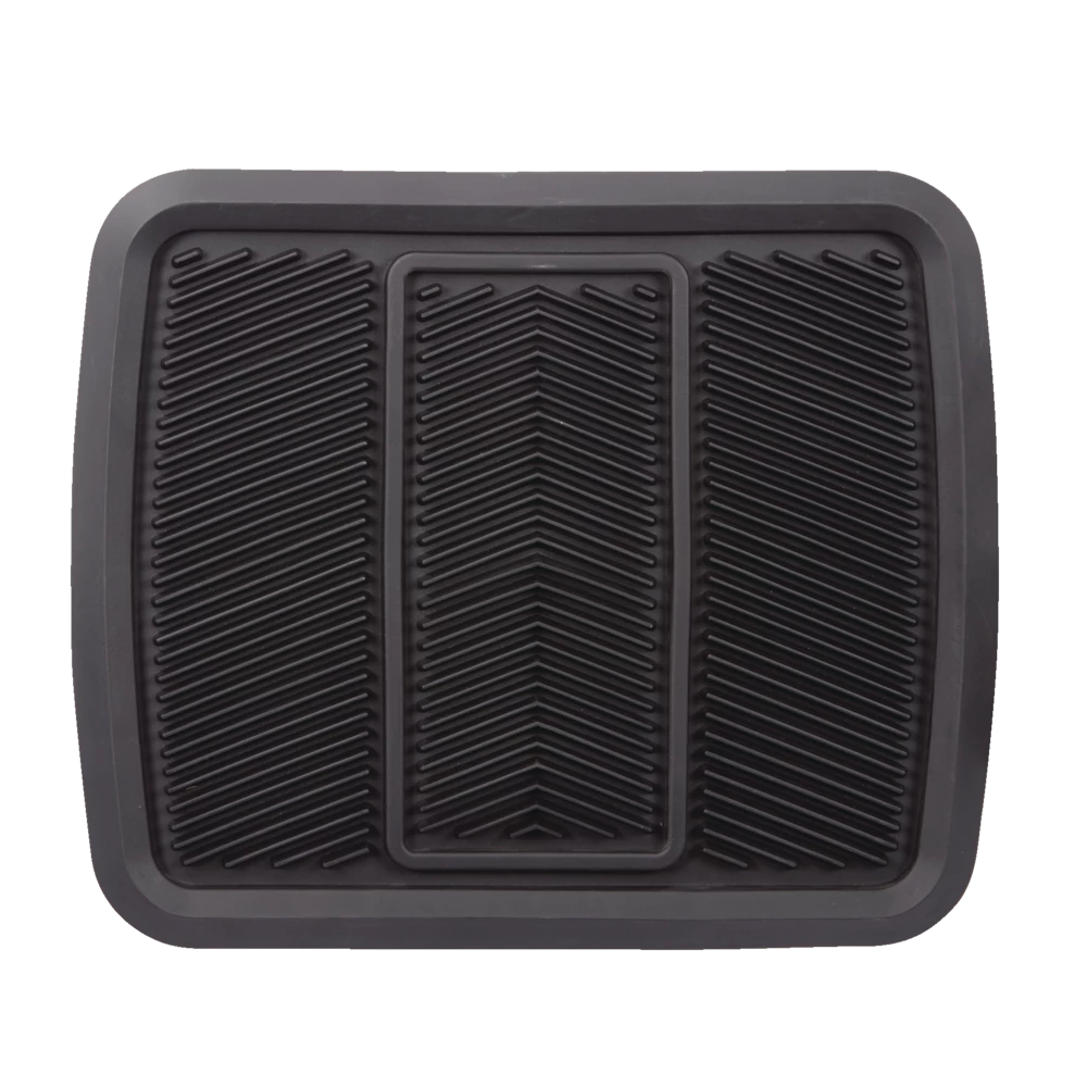 MotoMaster Premium All Season Rear Rubber Floor Mat 3 MotoMaster Premium All Season Rear Rubber Floor Mat - Image 3