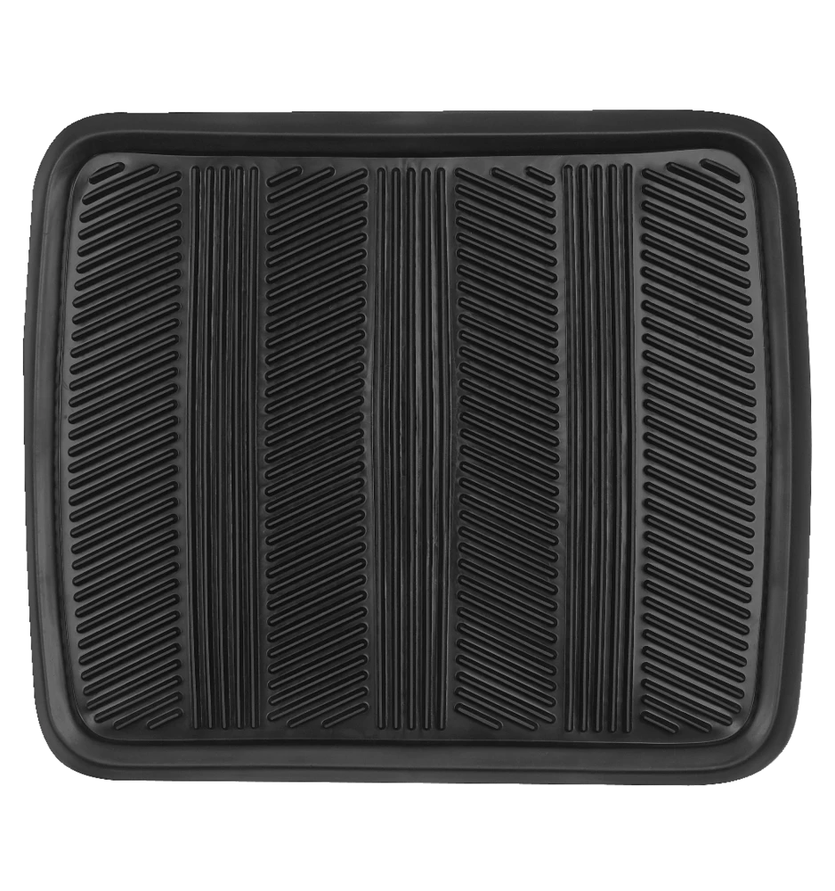 MotoMaster Premium All Season Rear Rubber Floor Mat 4 MotoMaster Premium All Season Rear Rubber Floor Mat - Image 4