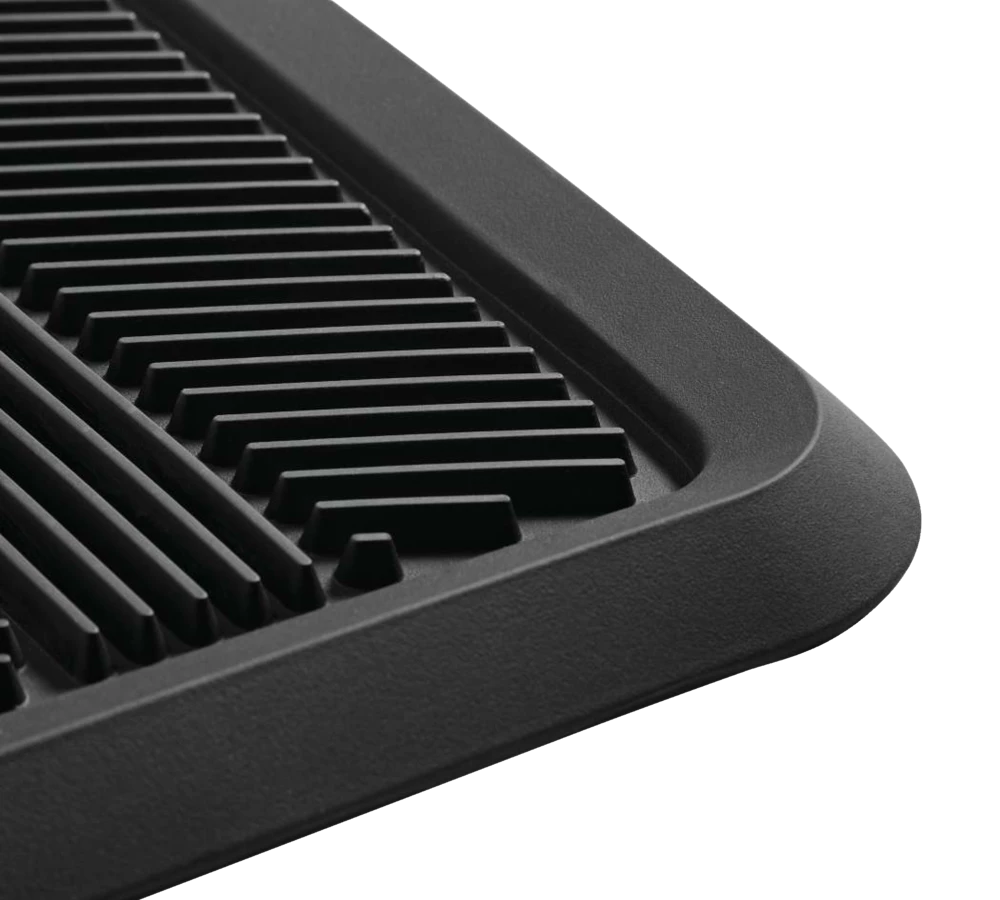 MotoMaster Premium All Season Rear Rubber Floor Mat 8 MotoMaster Premium All Season Rear Rubber Floor Mat - Image 8